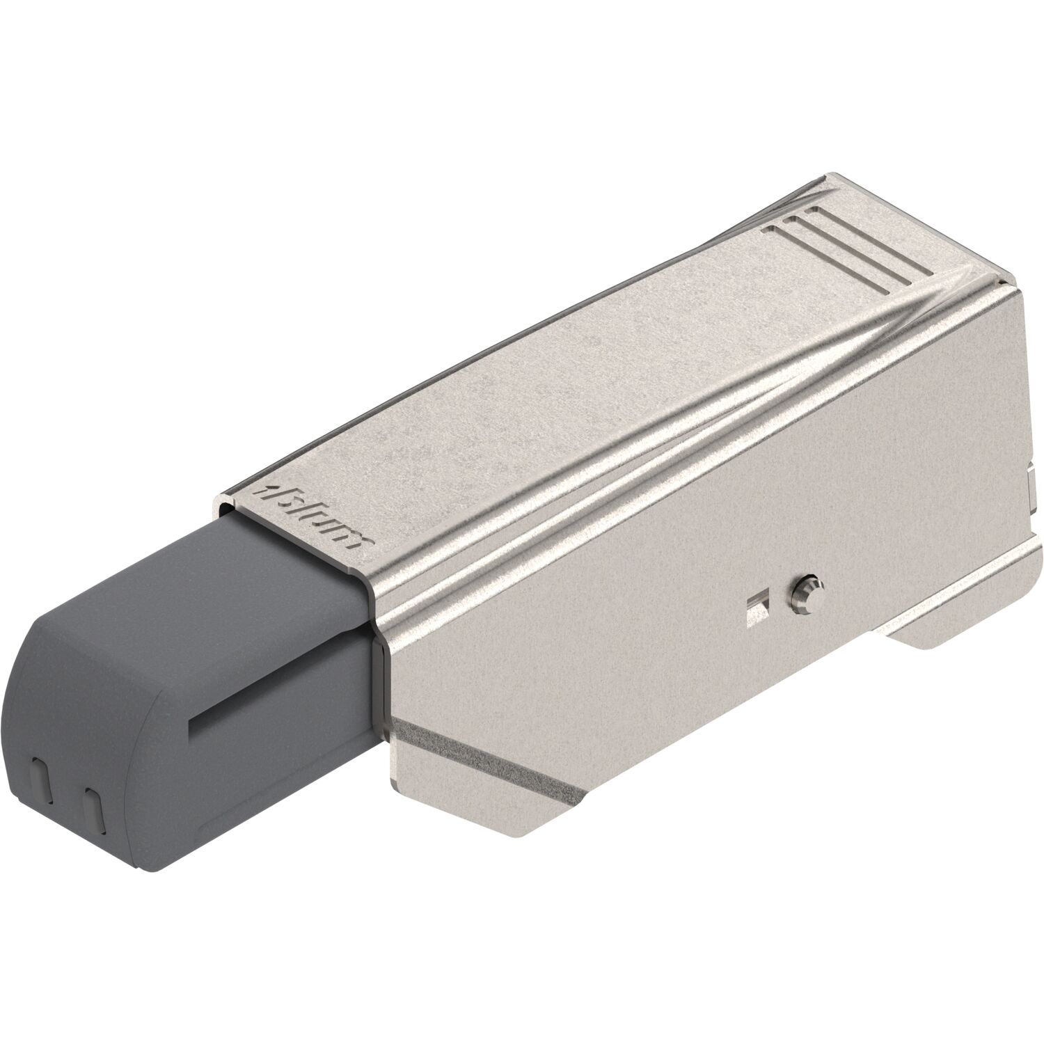 blum BLUMOTION 973A, Aufsteckteil-Scharnier gekröpfter Bandarm, Stahl vernickelt