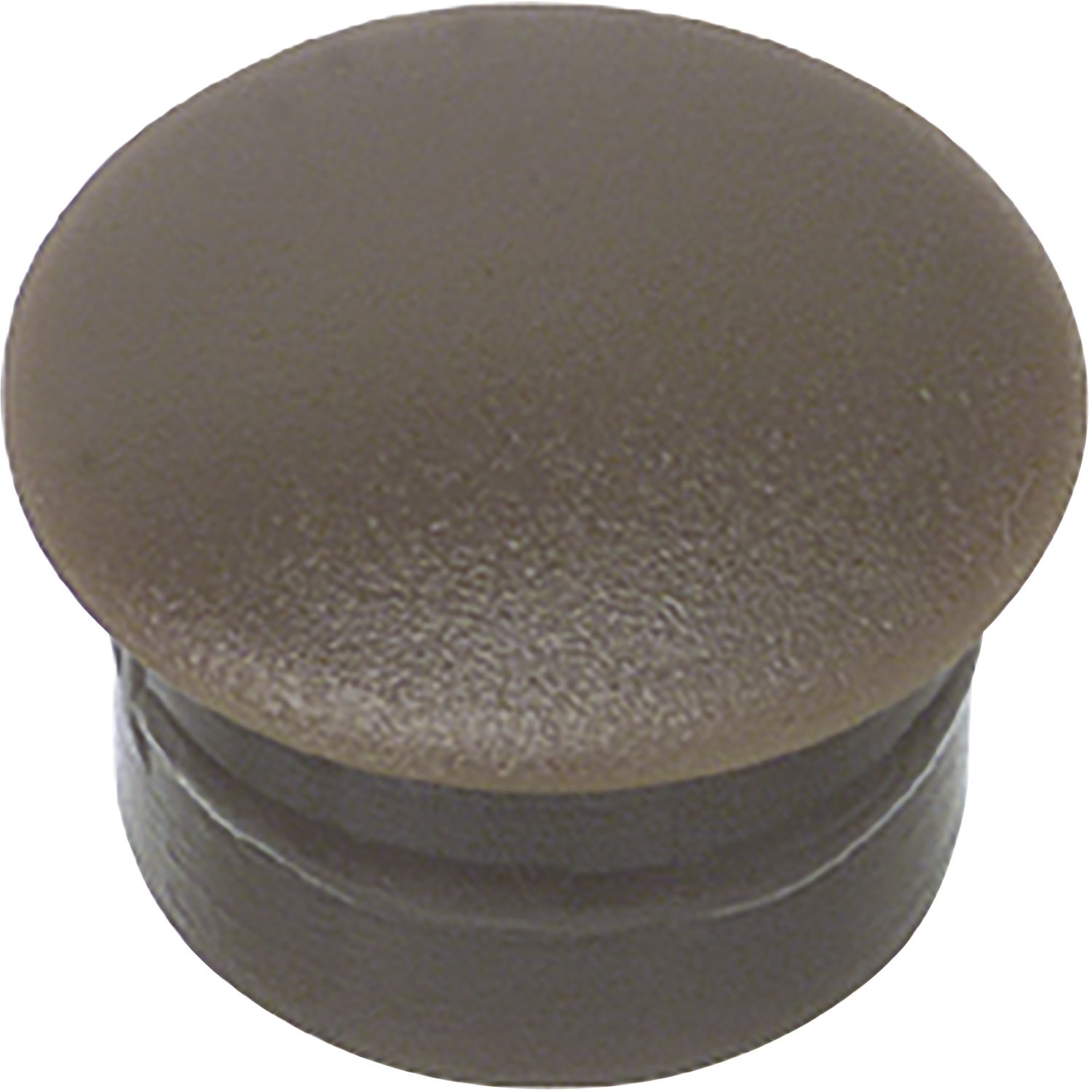 ninka Abdeckkappen Kunststoff 6 mm braun