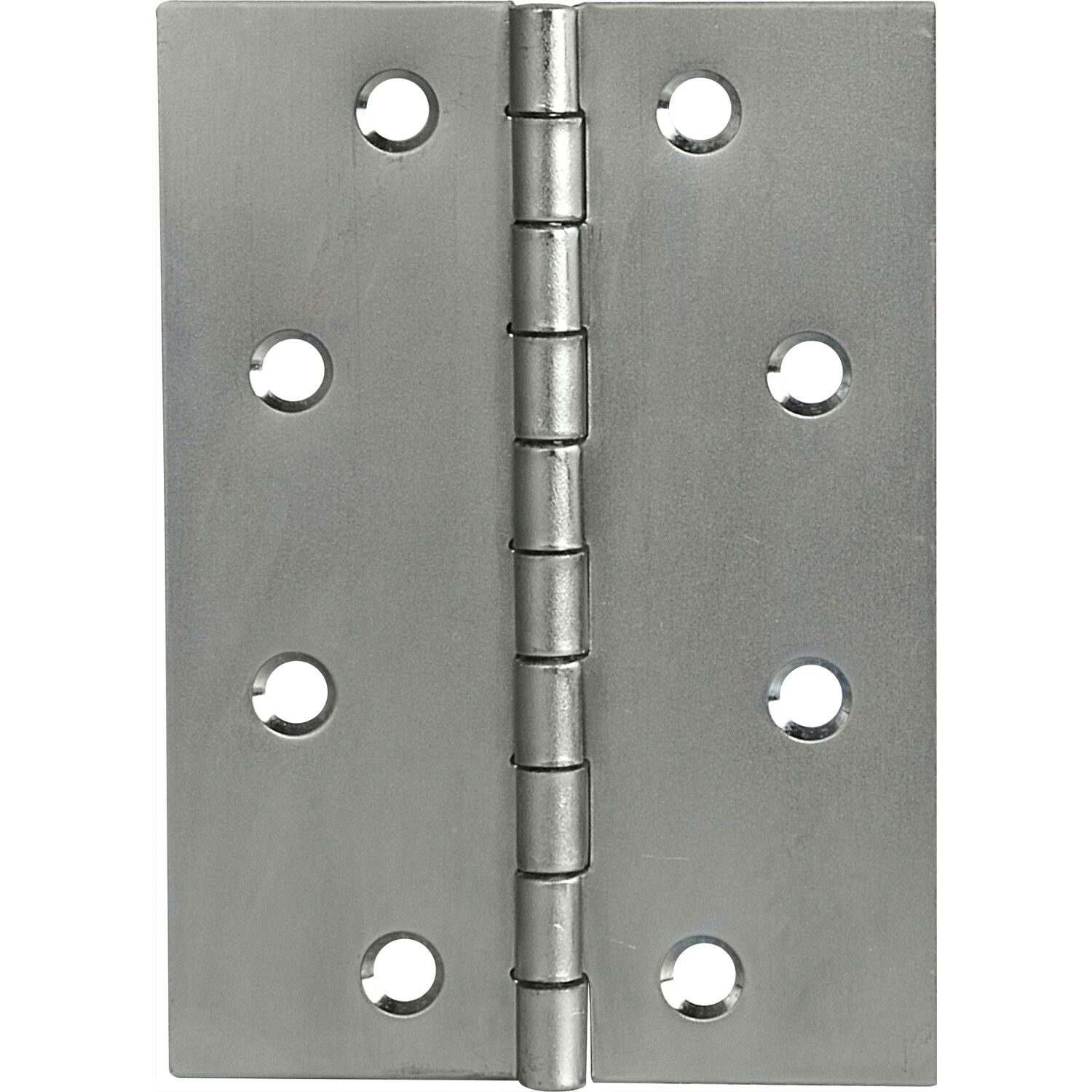 Schmale Scharnier DIN 7954 B halbbreit 100 x 72 mm, Stahl verzinkt