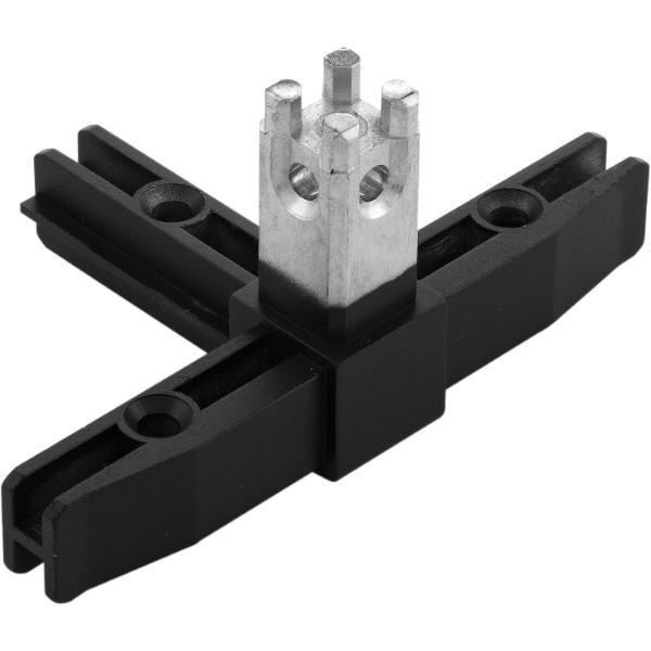 SCHÜCO ALUMIS Smartcube Eckknoten 4sh Zamak schwarz
