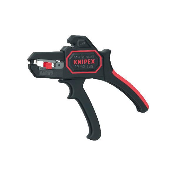 Knipex Abisolierzange selbsteinstellend 1262 AWG 24-10, 0,2-6 mm², Länge 180 mm