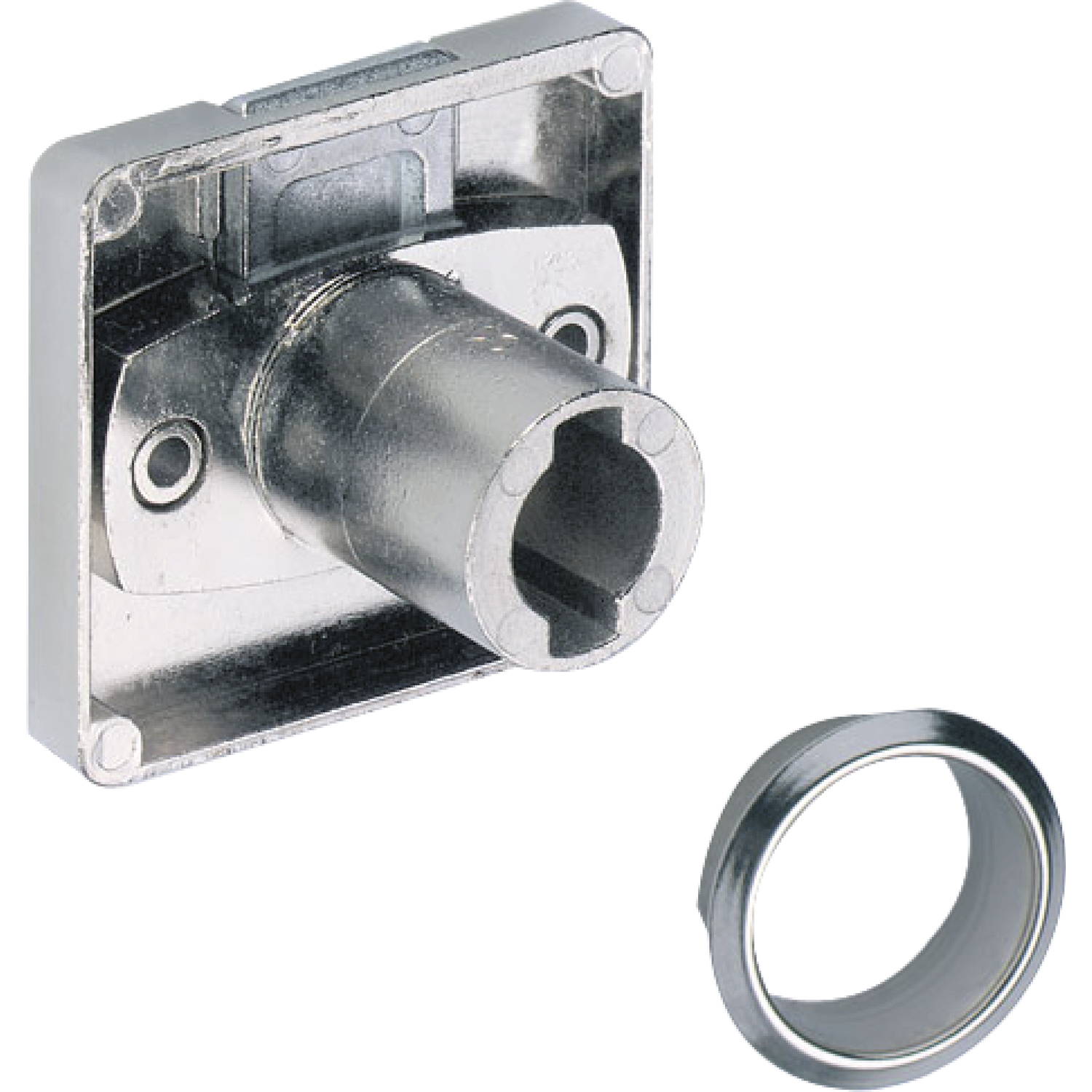 Hettich Prestige 2000 Zylinder-Kastenschloss Lade Z23 Dornmaß 20 ø18 vernickelt