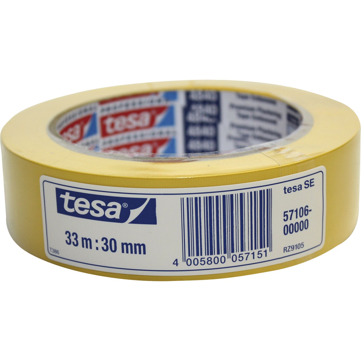 Tesa Abdeckband Robust gelb 30mm x 33 Meter