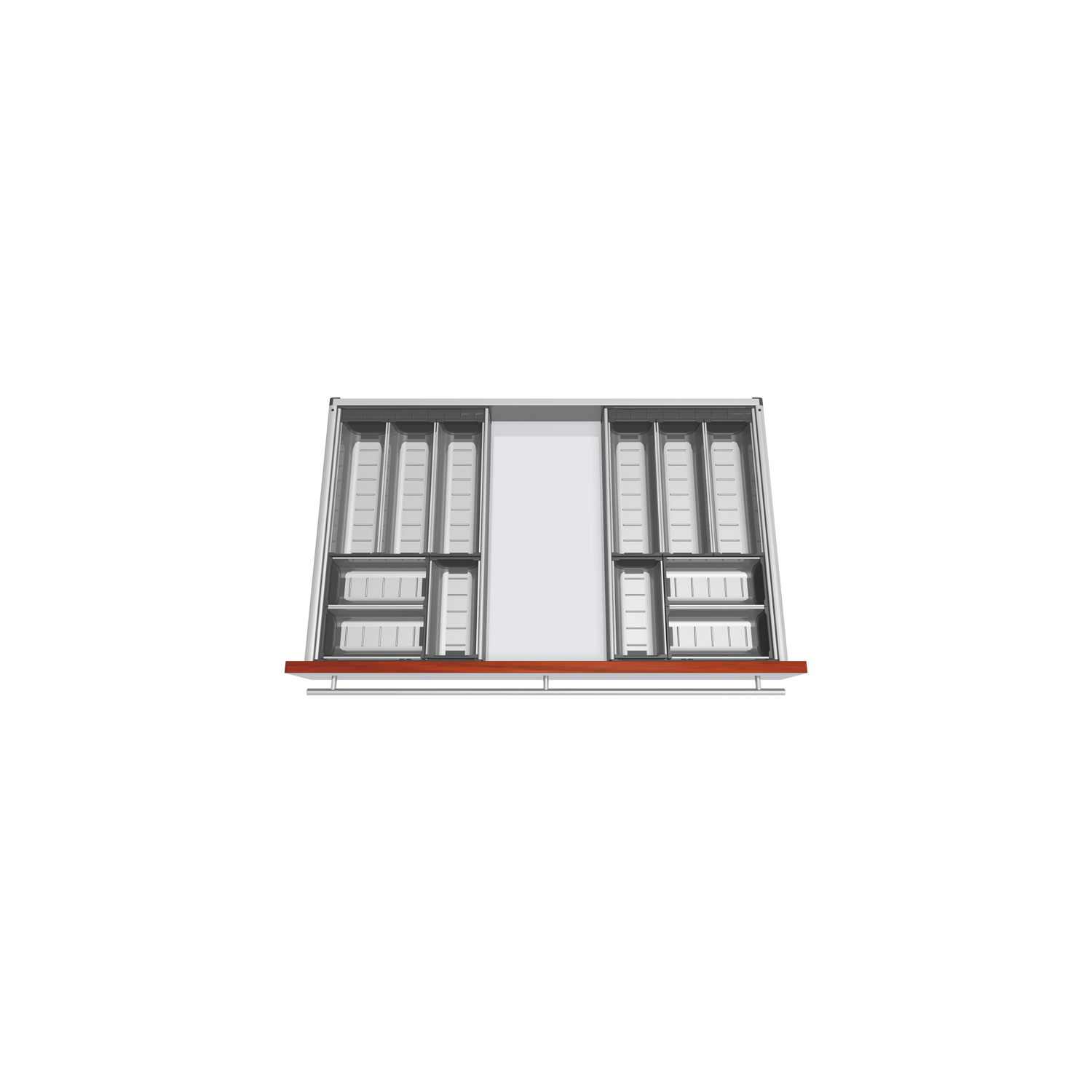 blum ORGA-LINE Schalen-Set KB 800 - 899/NL 500 mm Edelstahl/Kunststoff