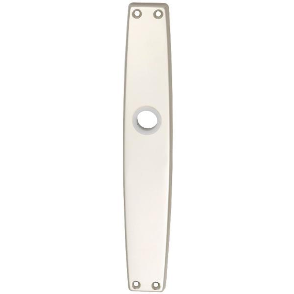 Grundmann Langschild WG 1000 FAVORIT, ungelocht, Alu neusilber eloxiert