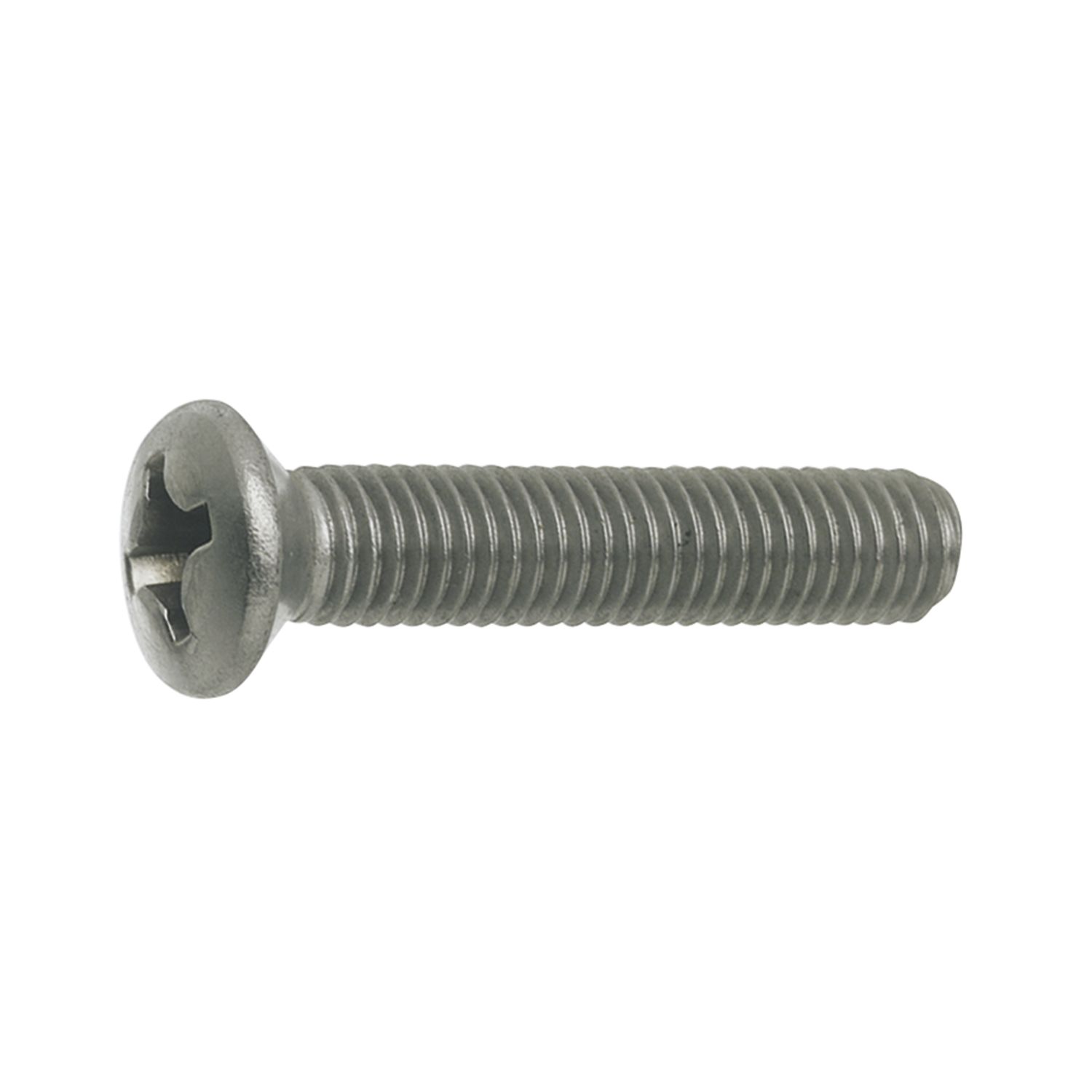 Grundmann Stabilschraube M 4 x 42, Linsensenkkopf, Stahl verzinkt