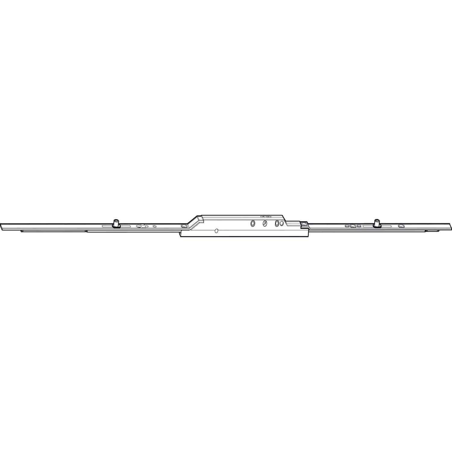 Roto ROTO NT/NX DK-Schlagleistengetriebe variabel DM -6 mm FFH 1201-1600 mm 2E Zapfen