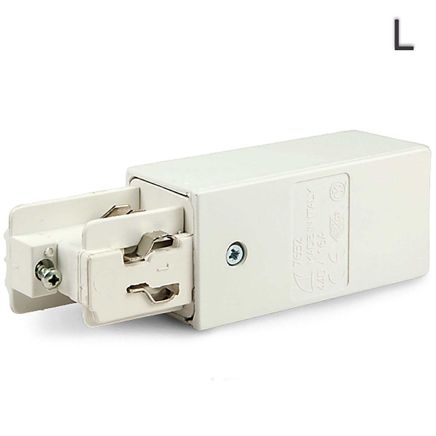 ISOLED 3-Phasen Classic Seiten-Einspeisung N-Leiter rechts Schutzleiter links weiß ISOLED 3-Phasen Classic Seiten-Einspeisung N-Leiter rechts Schutzleiter links weiß