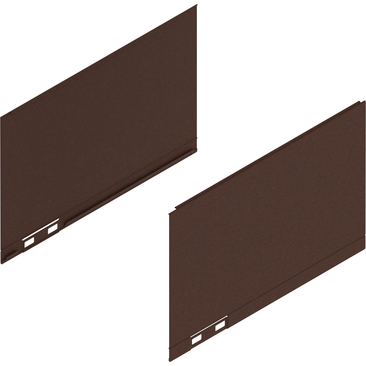 blum LEGRABOX special edition Dekorelement Höhe C, NL 270 mm, Noble Rust
