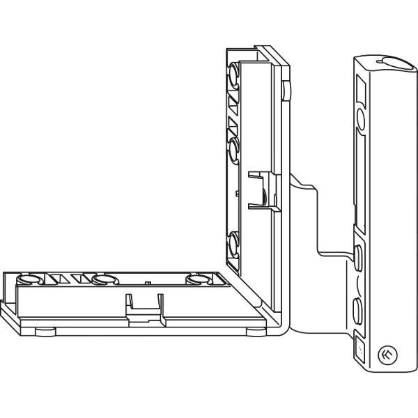 Winkhaus WINKHAUS Flügellager FL.HT.18-13-12.RS, 12/18-13V, 130 kg, rechts, silber