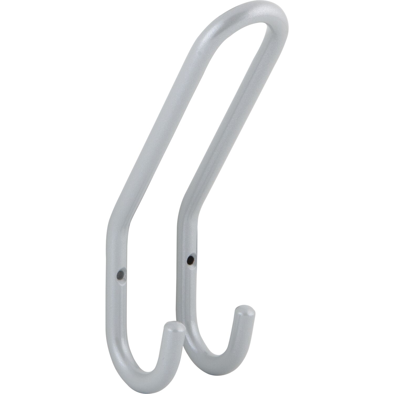 Huthaken Nora Breite 51 mm, Höhe 192 mm, Stahl weißaluminium (ca. RAL 9006)