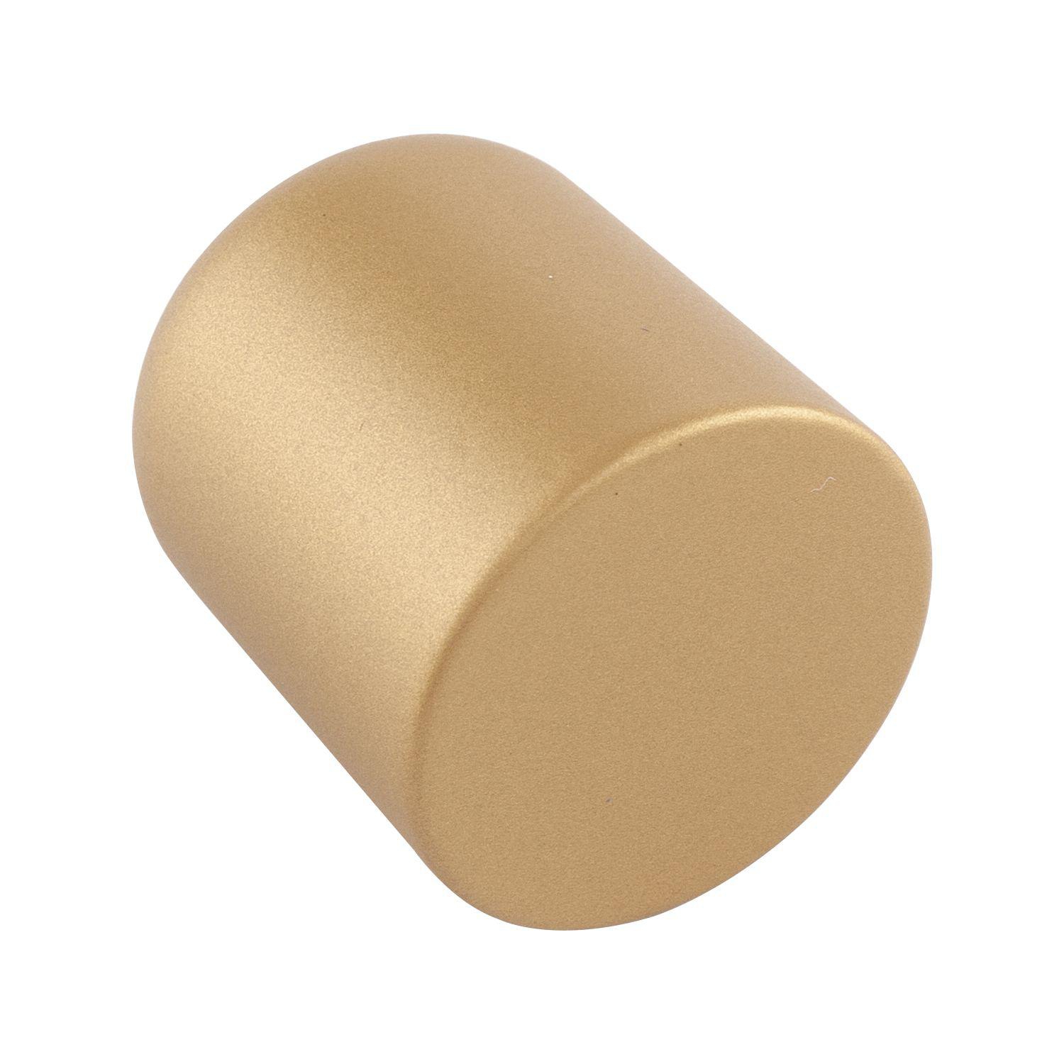 Möbelknopf Mini R ø 25, Tiefe 28 mm, Zinkdruckguss gold matt lackiert Möbelknopf Mini R ø 25, Tiefe 28 mm, Zinkdruckguss gold matt lackiert