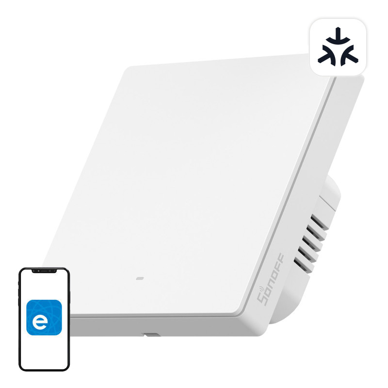 Sonoff SwitchMan Smart Wandschalter M5 86 Matter 1fach weiß