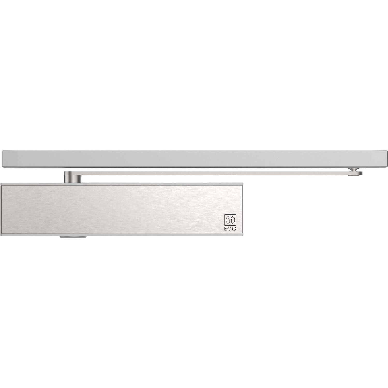 ECO Türschließer TS 61 GSB, EN 3-6, 1-flg. mit Gleitschiene, silber