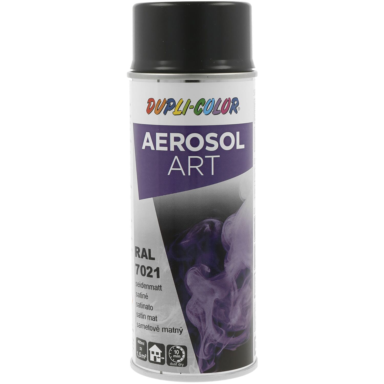 Dupli-Color Lackspray Aerosol Art 400ml schwarzgrau seidenmatt / RAL 7021