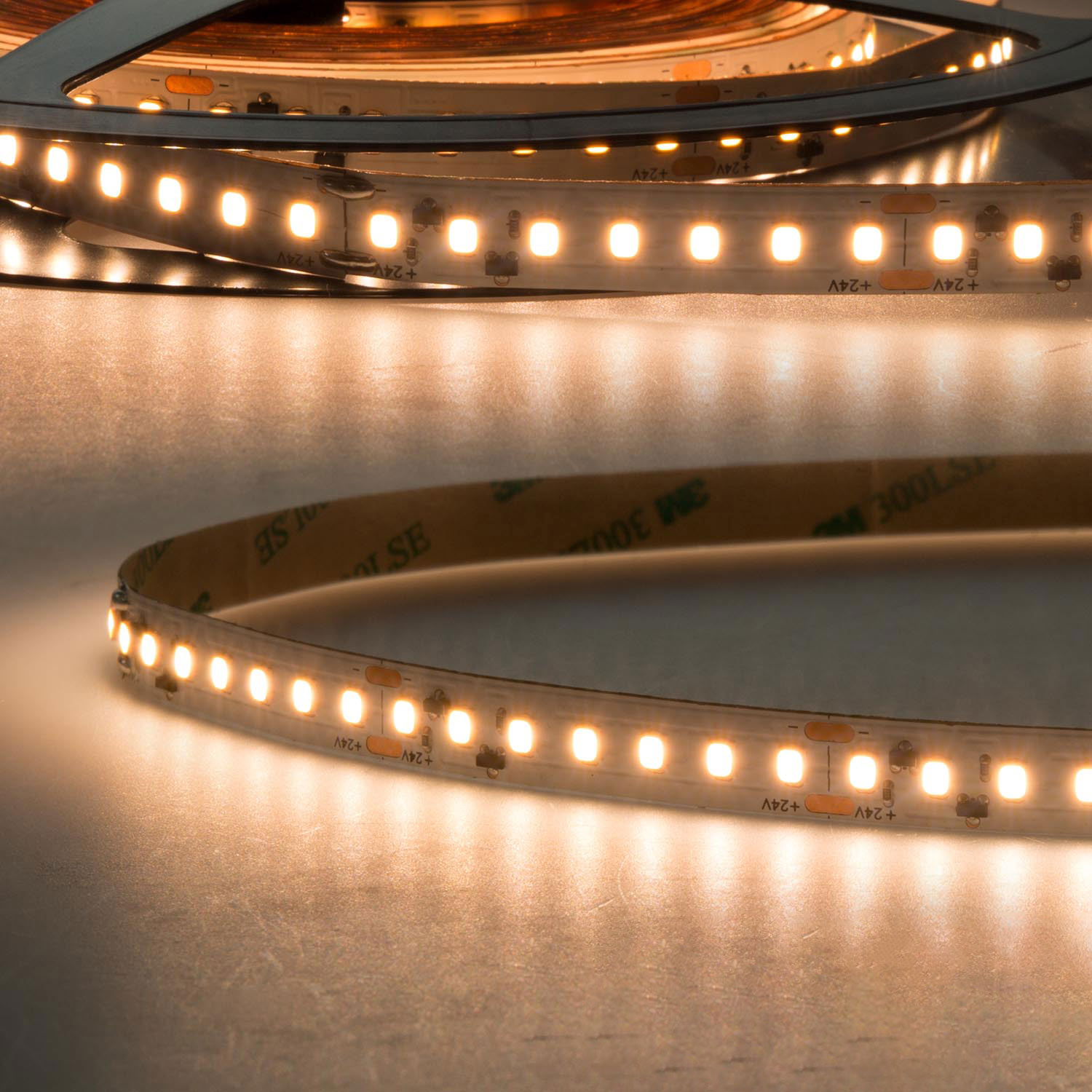 ISOLED LED CRI930 Vollspektrum Linear Flexband 24V DC 14W IP20 3000K 5m Rolle 160 LED/m