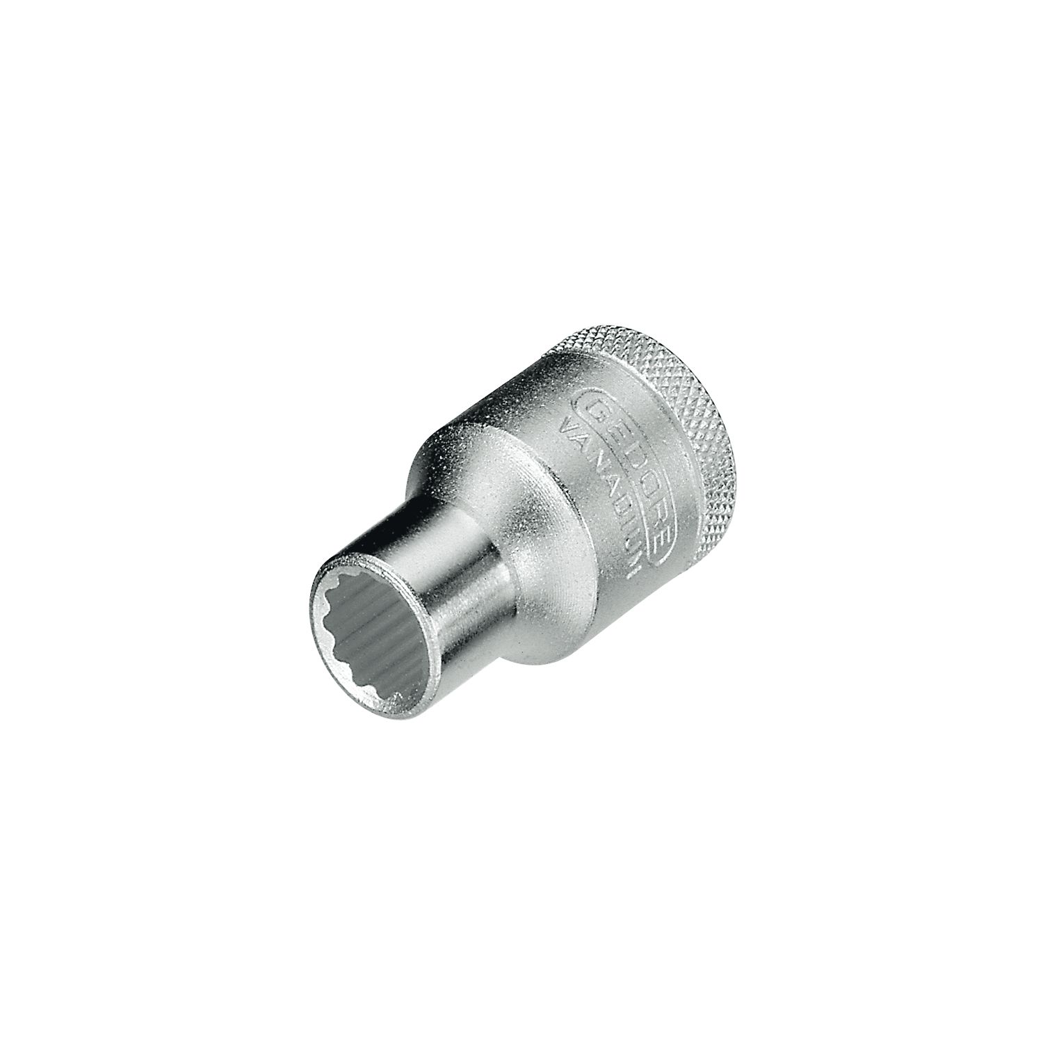 Gedore Steckschlüssel-Einsatz D19 DIN3124 1/2"vierkant 12.0 mm zwölfkant