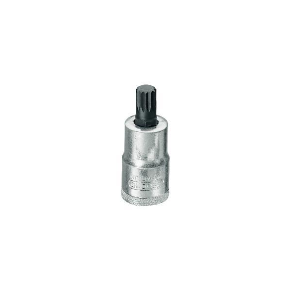 Gedore Schraubendreher-Einsatz INX19 DIN2324 1/2"vierkant M10x55 mm Vielzahn
