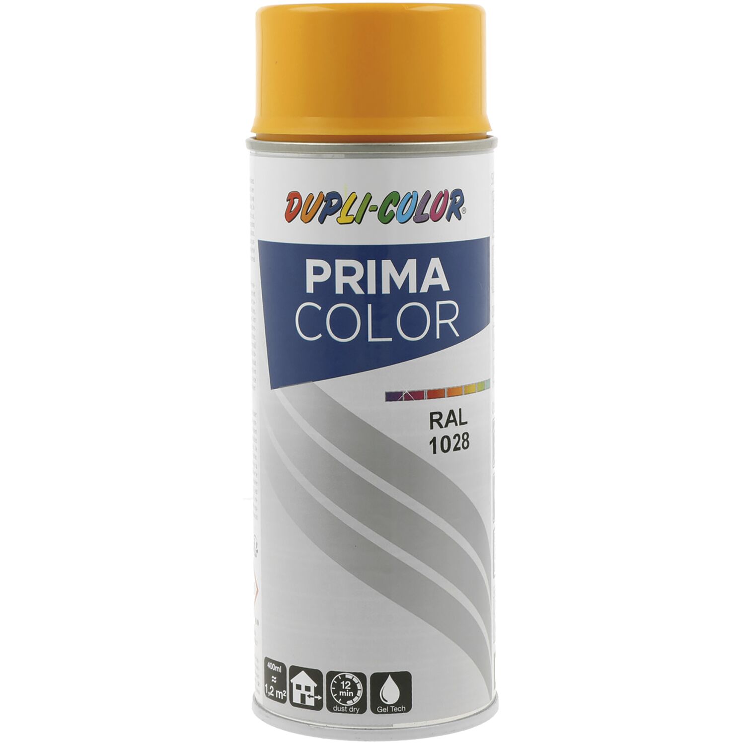 Dupli-Color Lackspray Prima 400ml melonengelb glänzend RAL 1028 (0.4l)