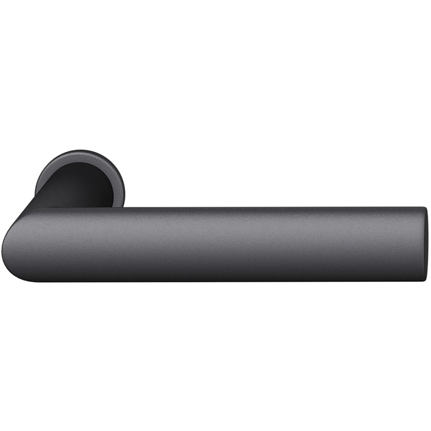 FSB Steckgriff 15 1108 auf Mini-Rosette, Türstärke 39-48 mm, Aluminium schwarz