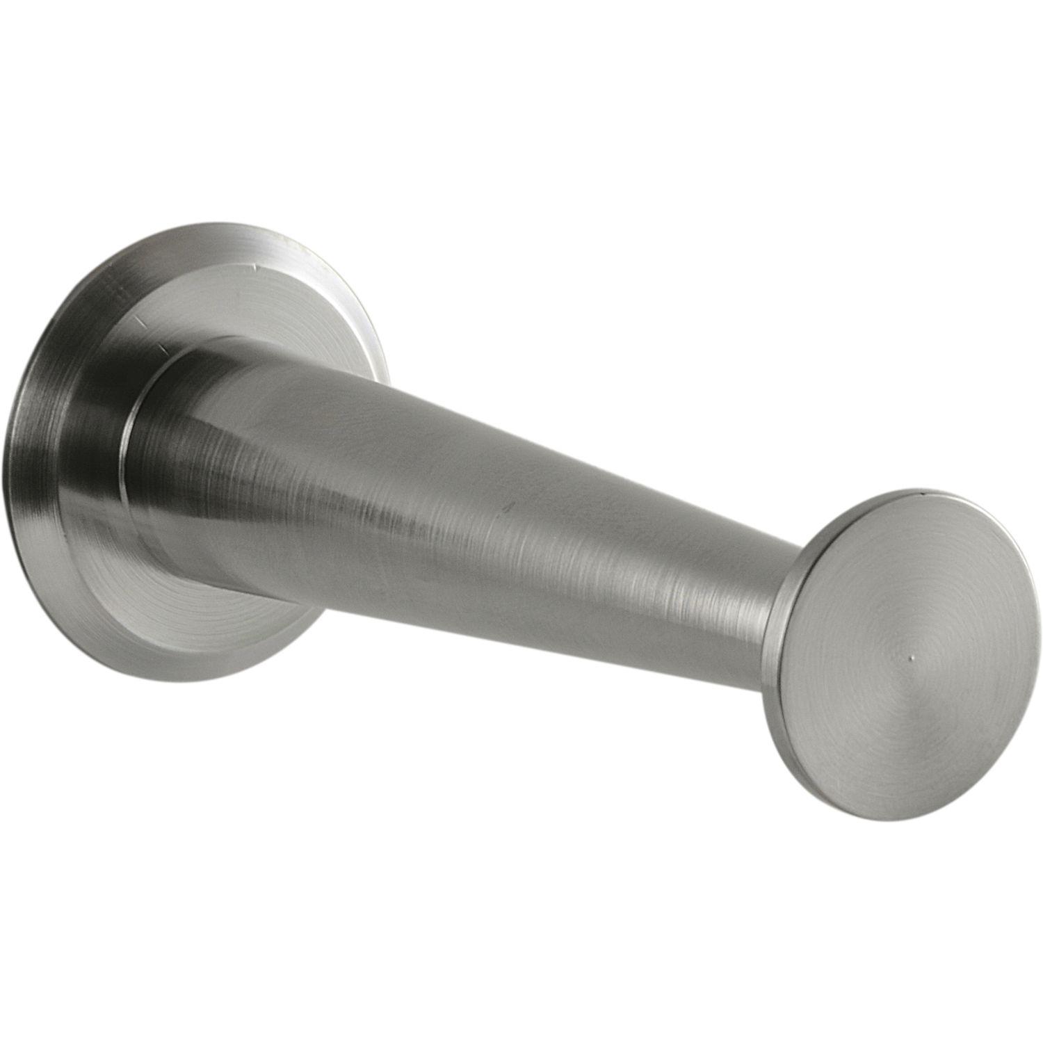 Simausrom Mantelhaken Medellot Platte ø 30 Tiefe 73 Aluminium vernickelt glänzend