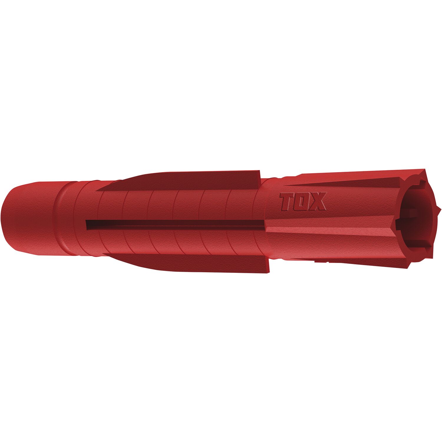 TOX-TRI-Allzweckdübel 10x 61 ohne Kappe Kunststoff rot (50Stk)