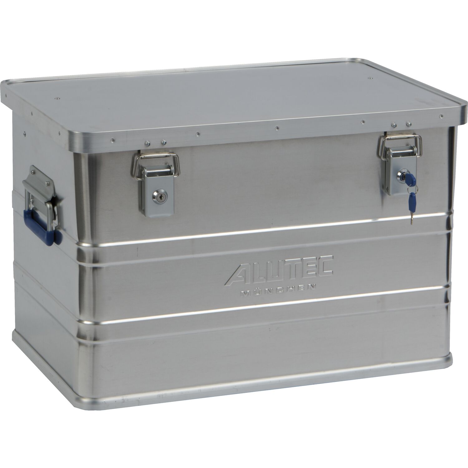 Aluminiumbox Classic mit Zylinderschloss 595 x 390 x 380 mm