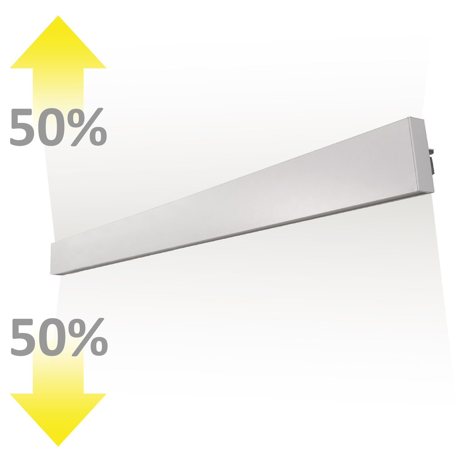 ISOLED LED Wandleuchte Linear Up&Down 900 910mm 30W IP40 weiß warmweiß