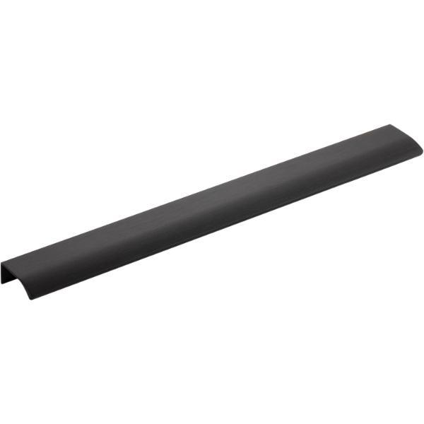 furnipart Griffleiste Edge Straight Lochabstand 2x160mm Länge 350mm,Aluminium schwarz matt