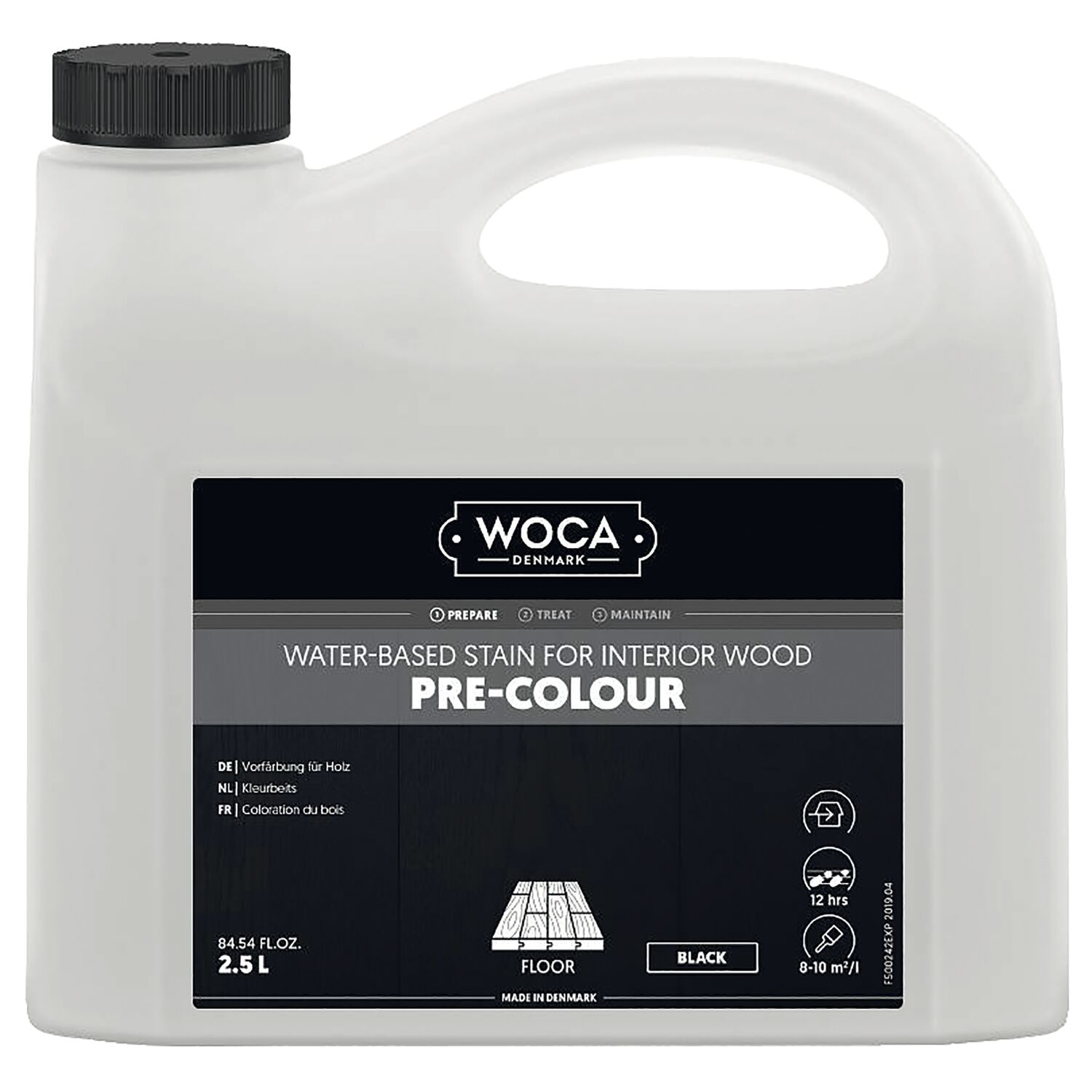 Woca Pre-Colour Beize schwarz, 2,5 Liter