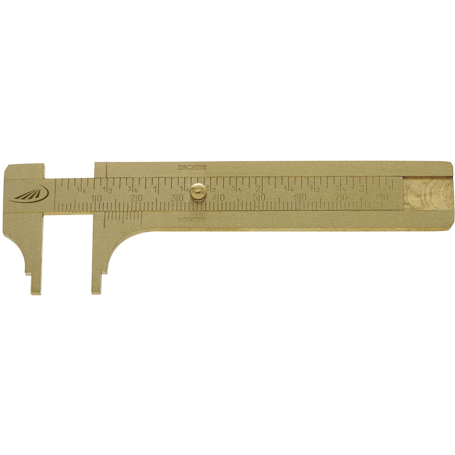 HELIOS-PREISSER Knopfmaß Messing Messbereich 0-100 mm