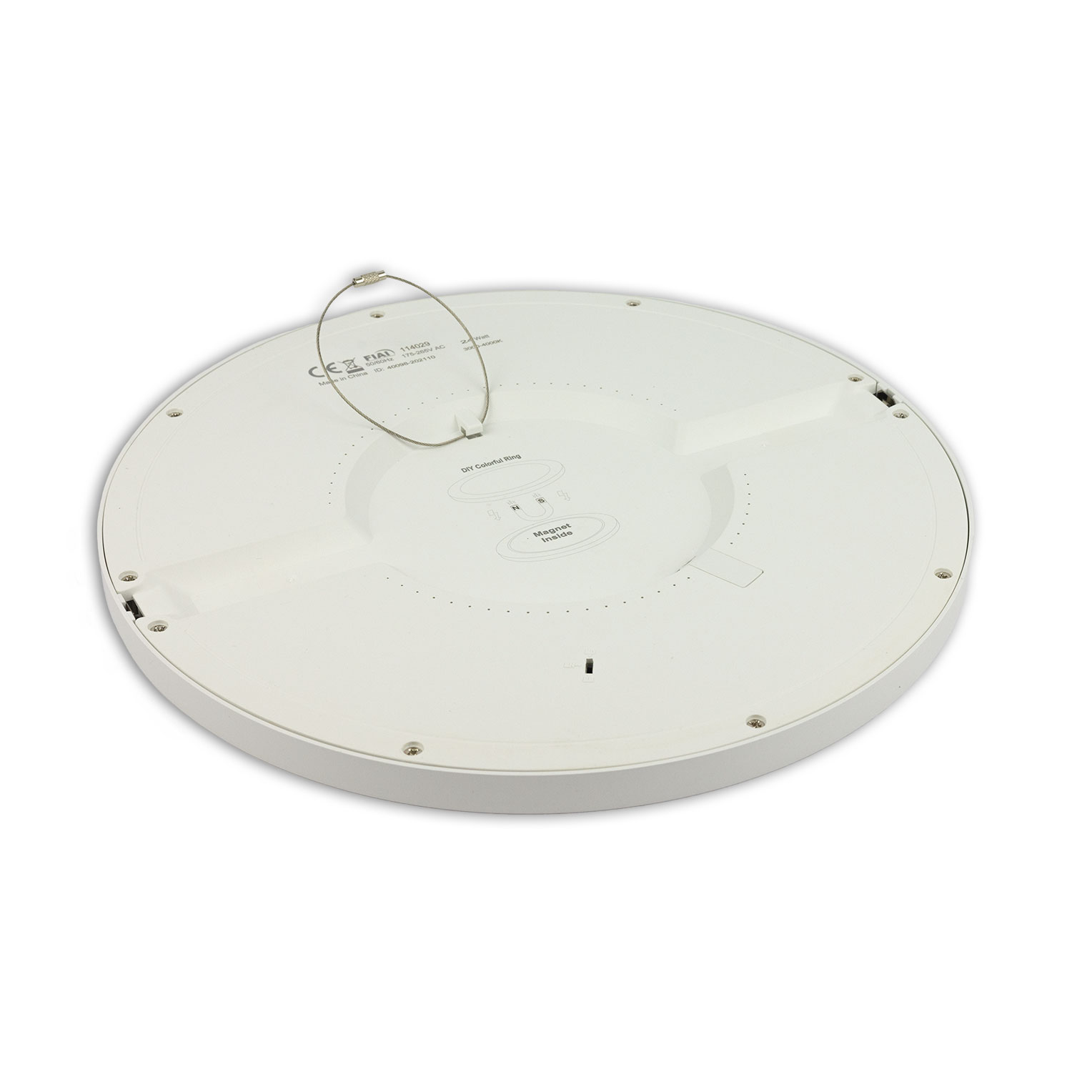ISOLED LED Aufbau/Einbauleuchte Slim Flex 24W weiß ColorSwitch 3000|3500|4000K