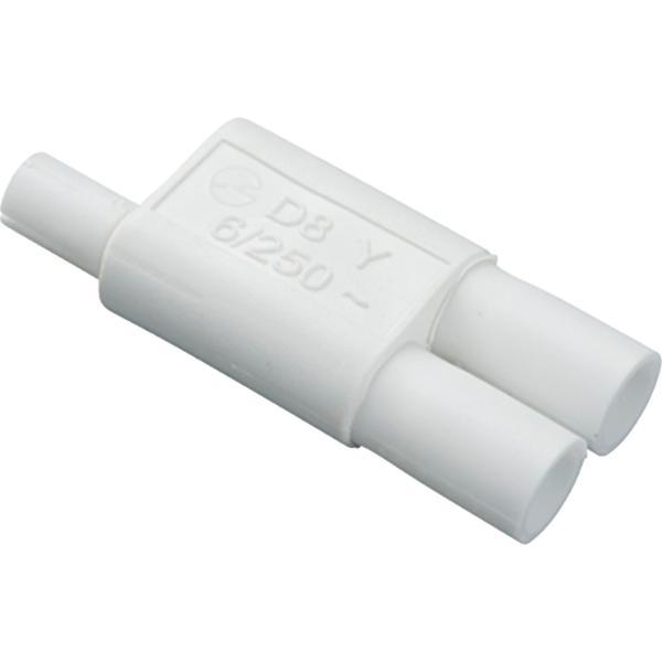 Elektra ELEKTRA Mini-Stecker Y-Verteiler 230 V, Leistung max. 550 Watt