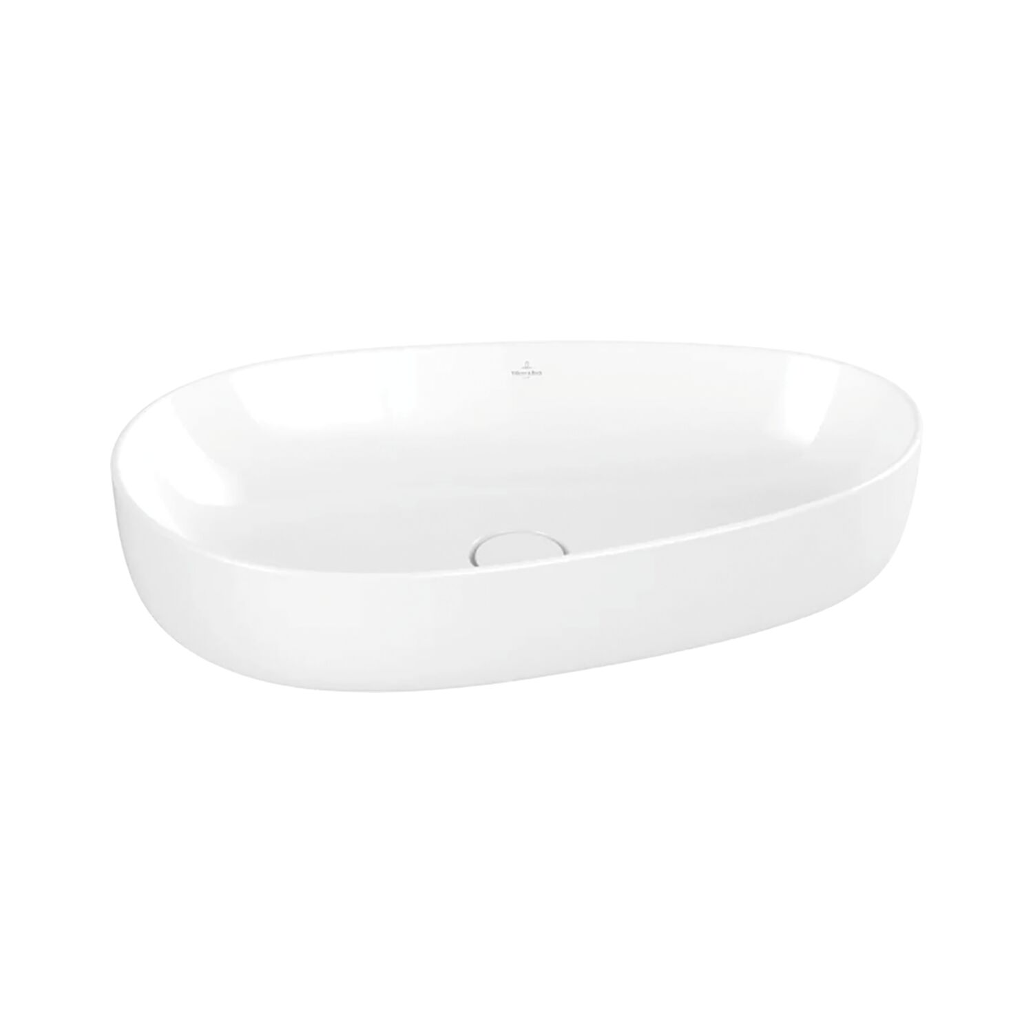 Villeroy & Boch Aufsatzwaschtisch Antao Breite 650 mm, Weiß Alpin CeramicPlus
