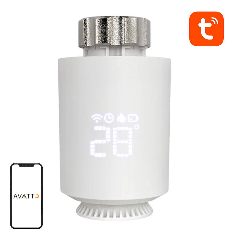 Avatto Smart Thermostat Heizkörperventil Zigbee 3.0 TUYA