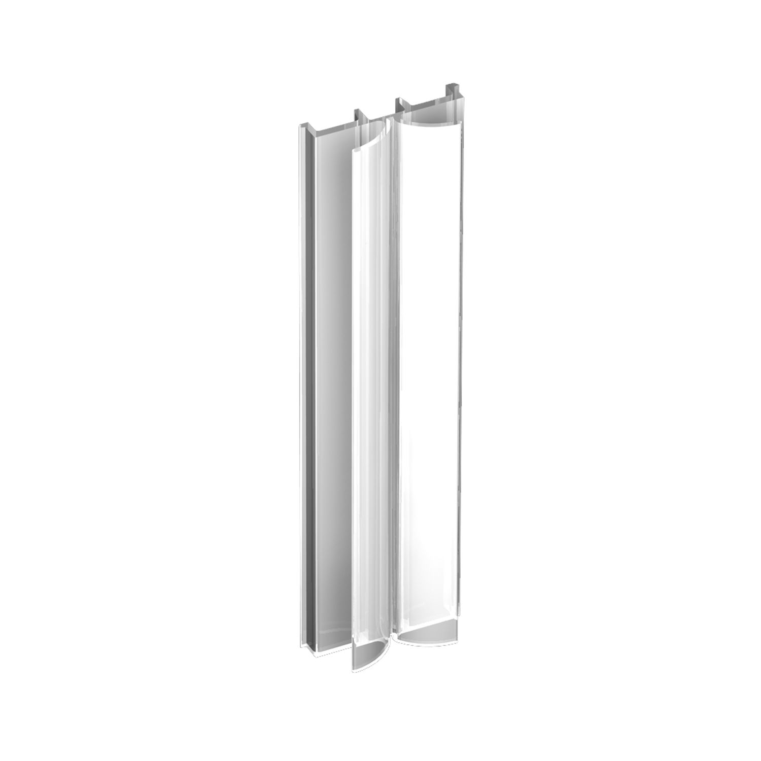 SUPRA Staubschutz-und Anschlag-Einlage auf Maß, Kunststoff transparent (250 mm)