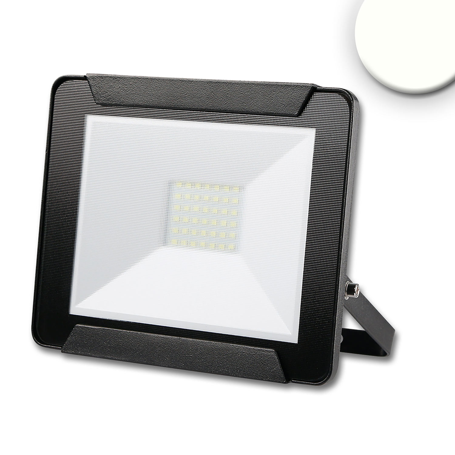 ISOLED LED Fluter 30W neutralweiß schwarz IP65