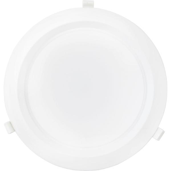 McLED Einbauleuchte Faro IP44 18W 4000K ø 165mm weiß