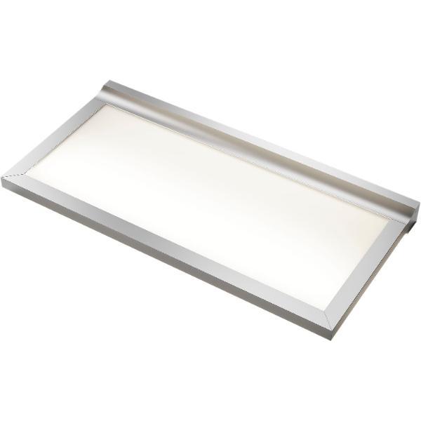 L&S Tablarleuchte Paper Shelf 900mm alufarbig