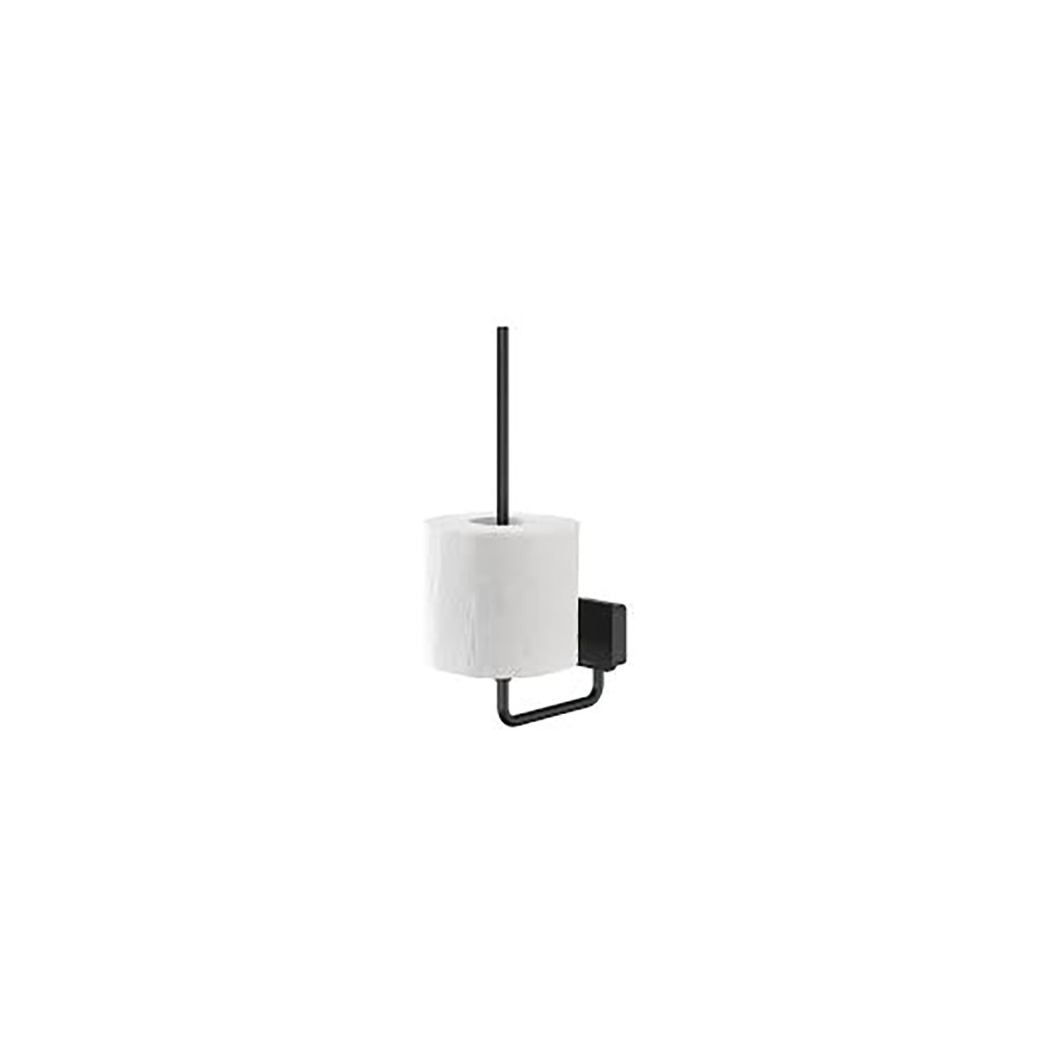 GEESA WC-Ersatzrollenhalter Topaz Schwarz matt