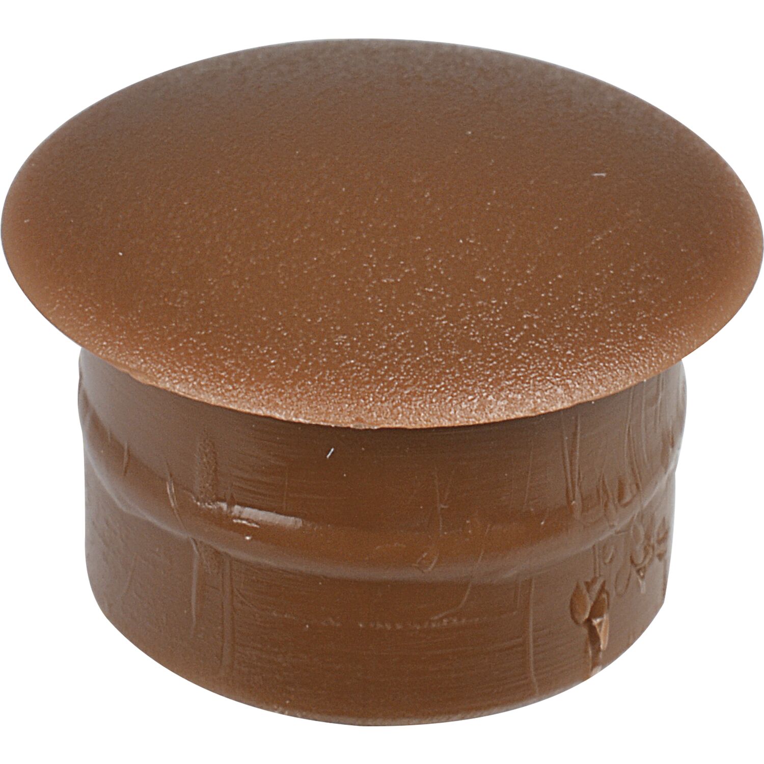 ninka Abdeckkappe für Blindlöcher, Außen-ø 10, Schaft-ø 5, Kunststoff braun RAL 8007
