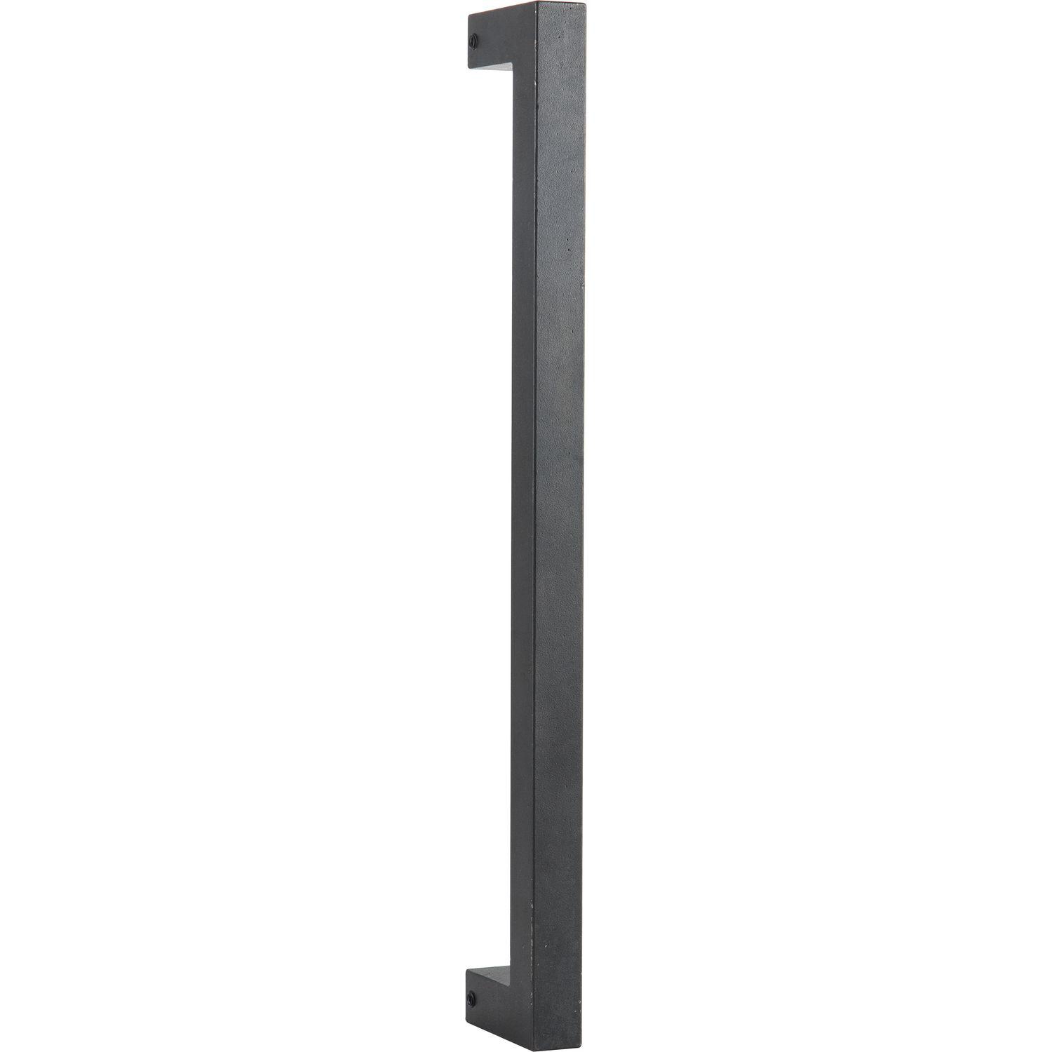 Halcö Stoßgriff HT 20x20x800mm Schwarzstahl geölt