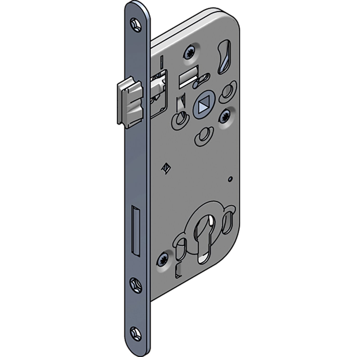 Grundmann WG Magnetfallenschloss 321 RNM PZW ohne Schließblech, DM 50, VK 8,5 mm