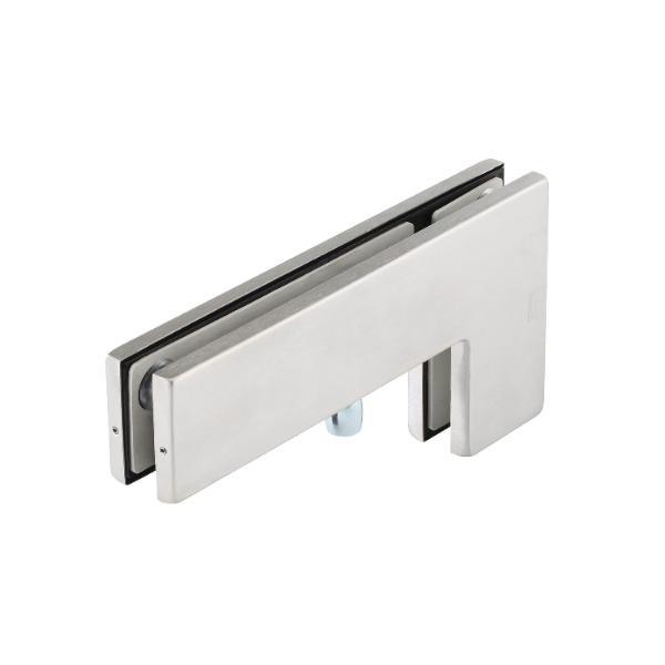 DORMA-Glas Winkeloberlichtbeschlag PT40 Universal light Zapfen ø 15 mm, Edelstahl .(03.542)