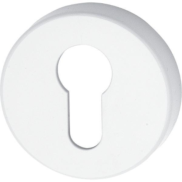 HEWI Zylinderrosette 306.23 FS reinweiß