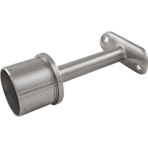 Economy Rohrstütze starr für Rohr ø 42,4 x 2,0 mm,Edelstahl geschliffen V2A