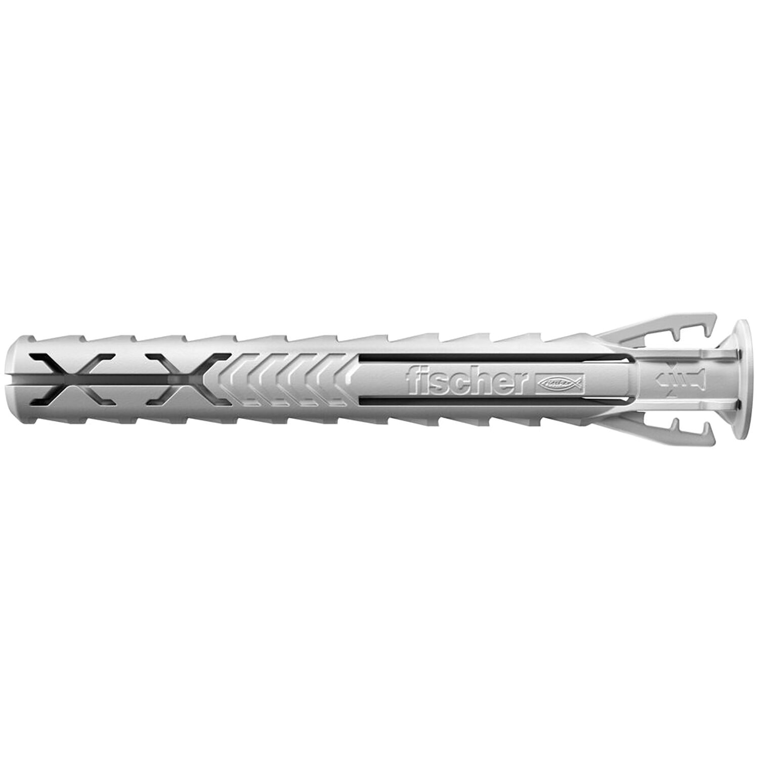FISCHER Dübel SX-Plus 10x 80 Nylon grau mit Rand (25 Stück)