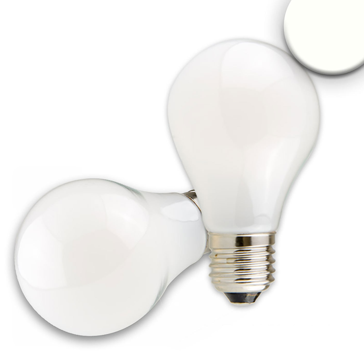 ISOLED E27 LED Birne 8W milky neutralweiß dimmbar ISOLED E27 LED Birne 8W milky neutralweiß dimmbar