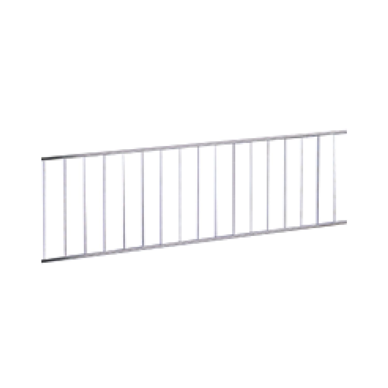 VS Drahtgitter, Höhe 160 mm, Länge 2110 mm, Stahldraht Silber