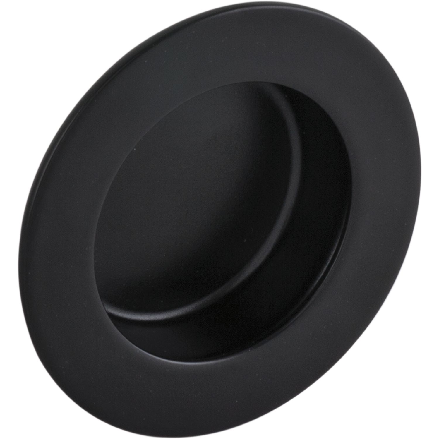 Alles im Griff Muschelgriff Forrada ø 50mm Einlass ø 35mm Edelstahl schwarz matt